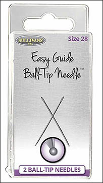 Easy Guide Size 28 Ball-Tip Needles